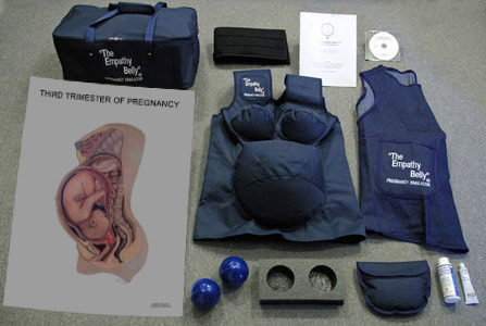 Three Pregnant Dads' try birth simulator after month of wearing empathy  bellies – SheKnows